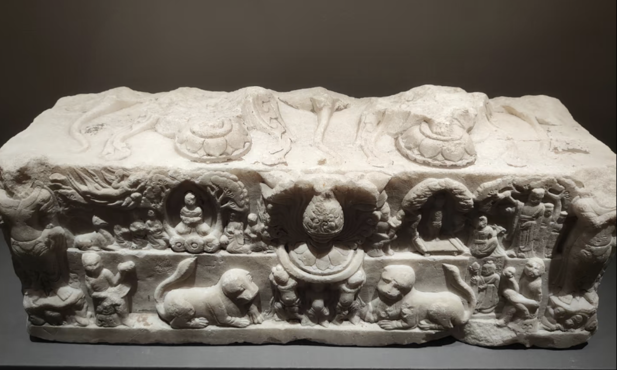 双思惟菩萨像底座